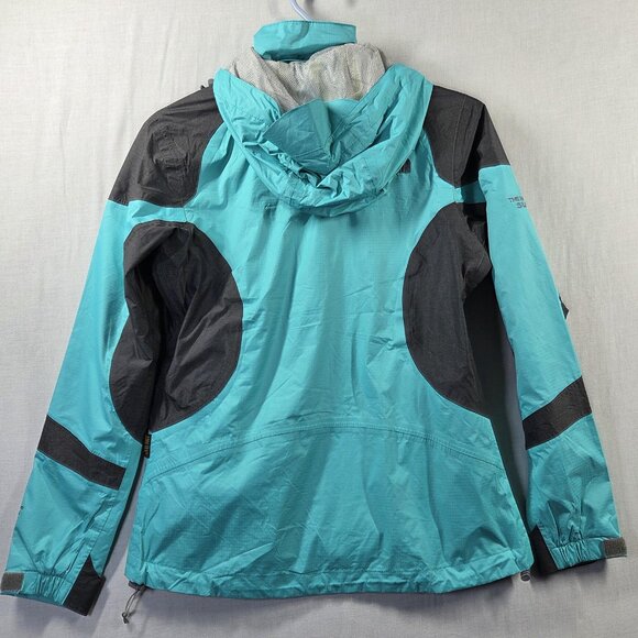 The North Face Jacket Womens XS Blue Summit Series Raintex Hooded Shell - Picture 2 of 16
